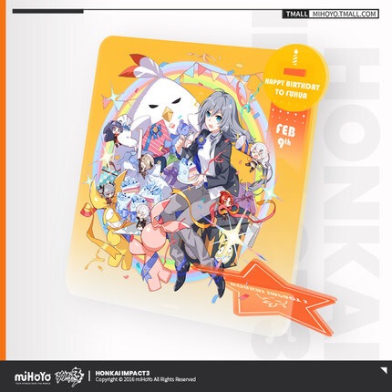 崩壊3rd レア アクスタ フカ 誕生日 崩壊3rd フカ誕生日記念聖痕アクリルスタンド 崩壊3rd fantasy