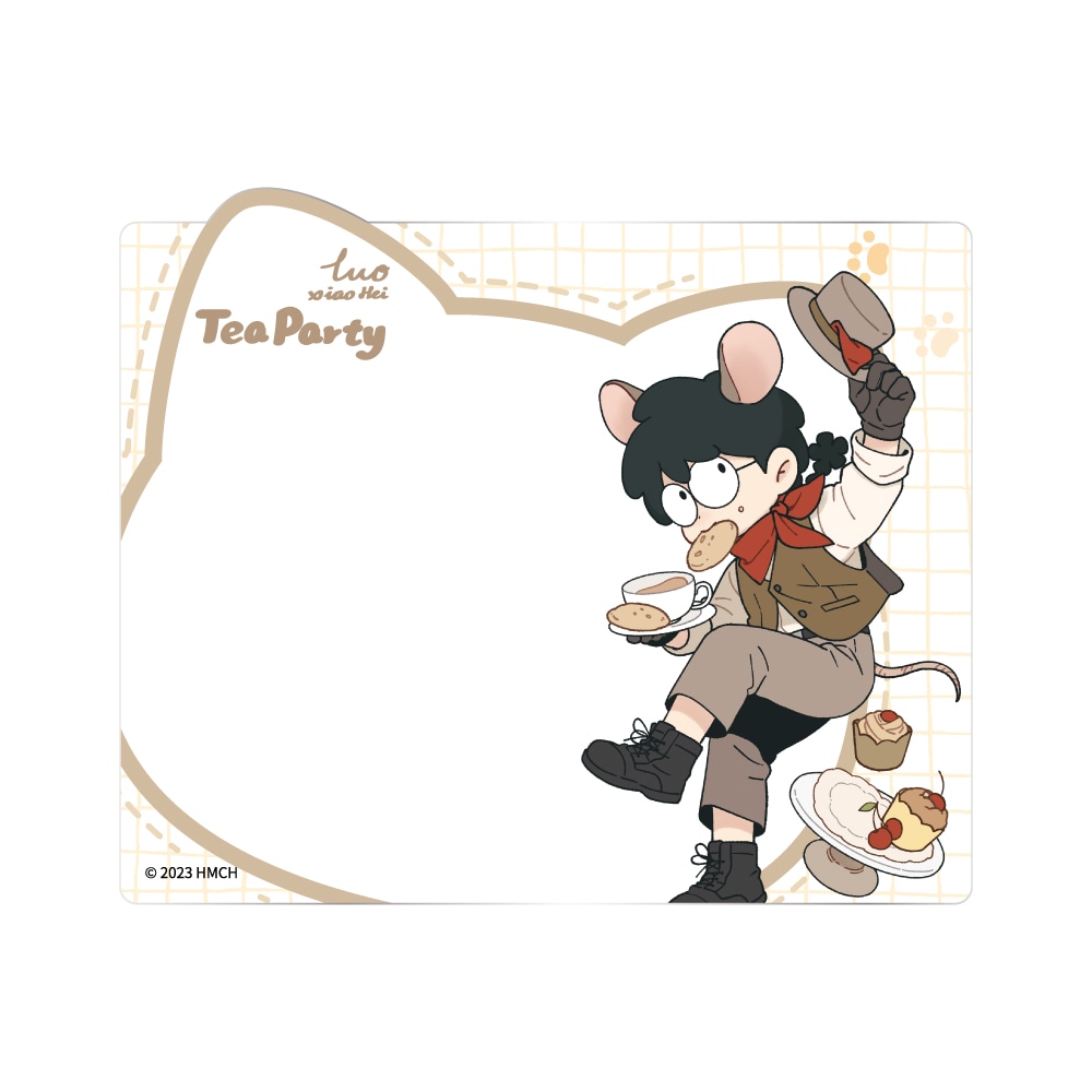 羅小黒戦記-お茶会にゃんこフォトカード-阿根 2024年6月仮予約 羅小黒