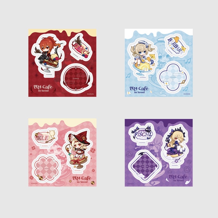 原神】COFFEEコラボ モンドシリーズ ちびキャラアクリルスタンド