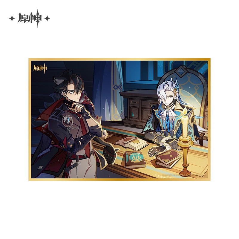 2025新入荷 原神 バージョンシリーズ アクリル色紙 Genshin 深海に煌めく星 小物・アクセサリー