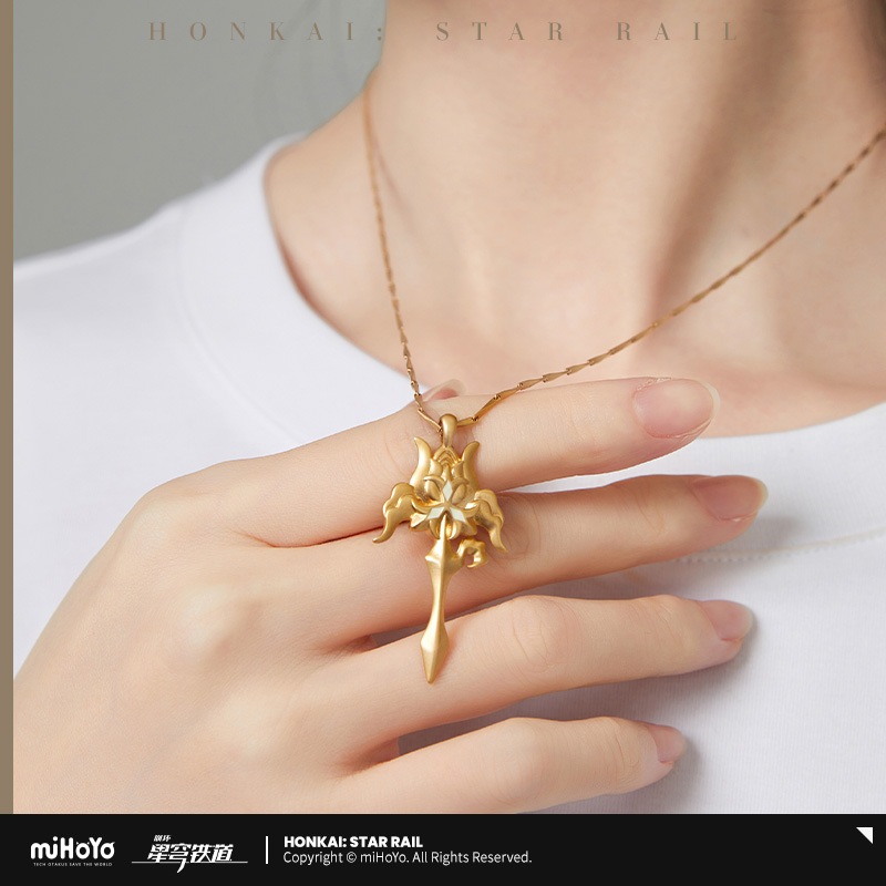  Kalung miHoYo Honkai Star Rail Loucha Necklace 