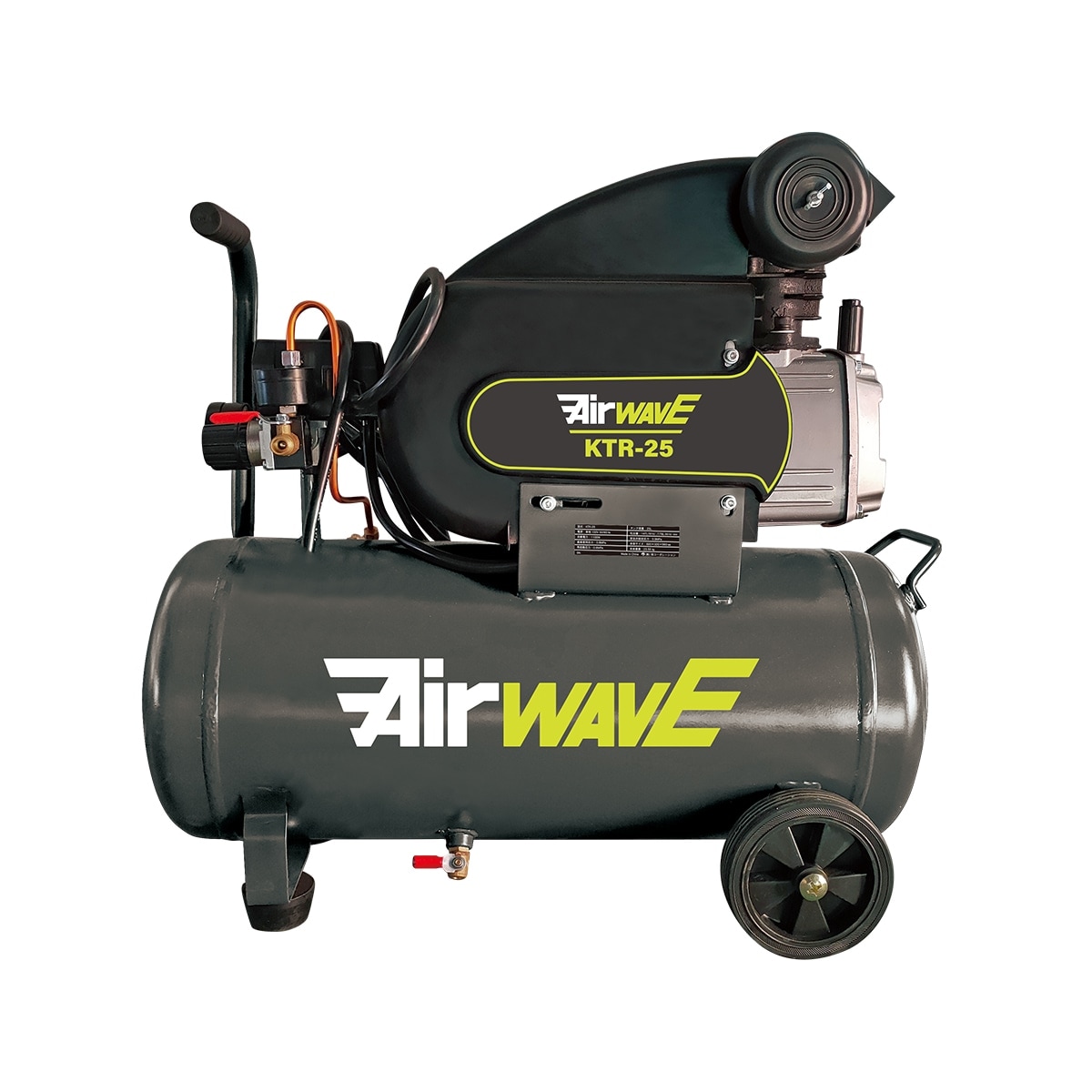給油・直結型エアーコンプレッサー25リットル