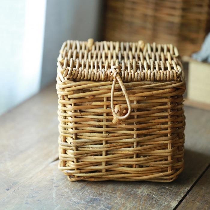 【単品販売】オリジナル／アラログ蓋付きバスケット（TP1）