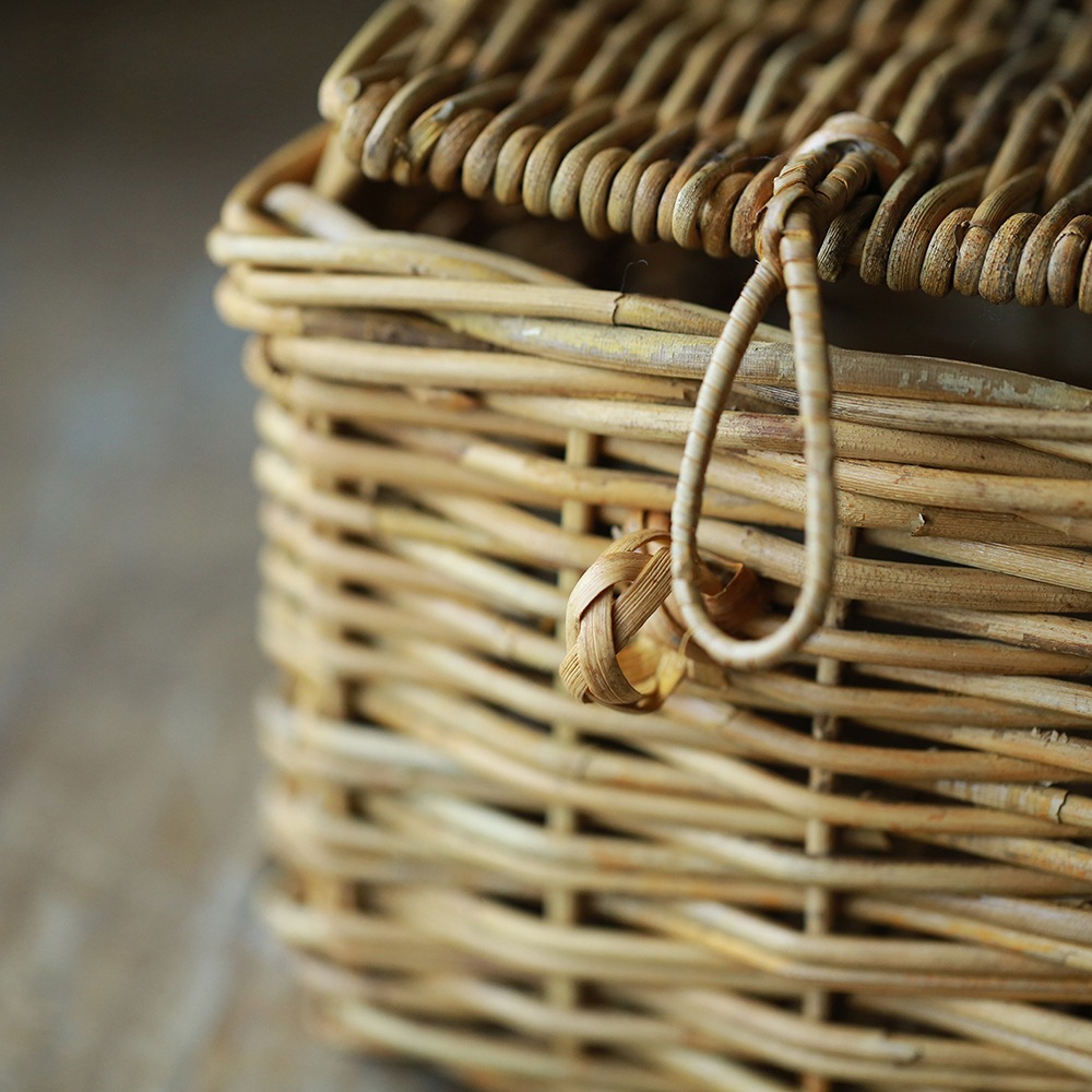 【単品販売】オリジナル／アラログ蓋付きバスケット（TP1）