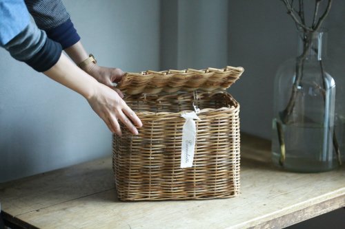 ストレージフタ付バスケットS