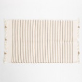 ポンポンバスマット　ベージュ