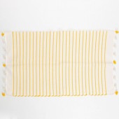 ポンポンバスマット　イエロー