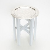 シルバートレーテーブルセット ホワイト