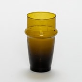 リサイクルグラス カラー　ブラウン