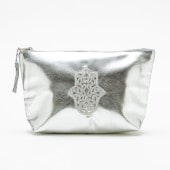 ファティマハンドポーチL　シルバー