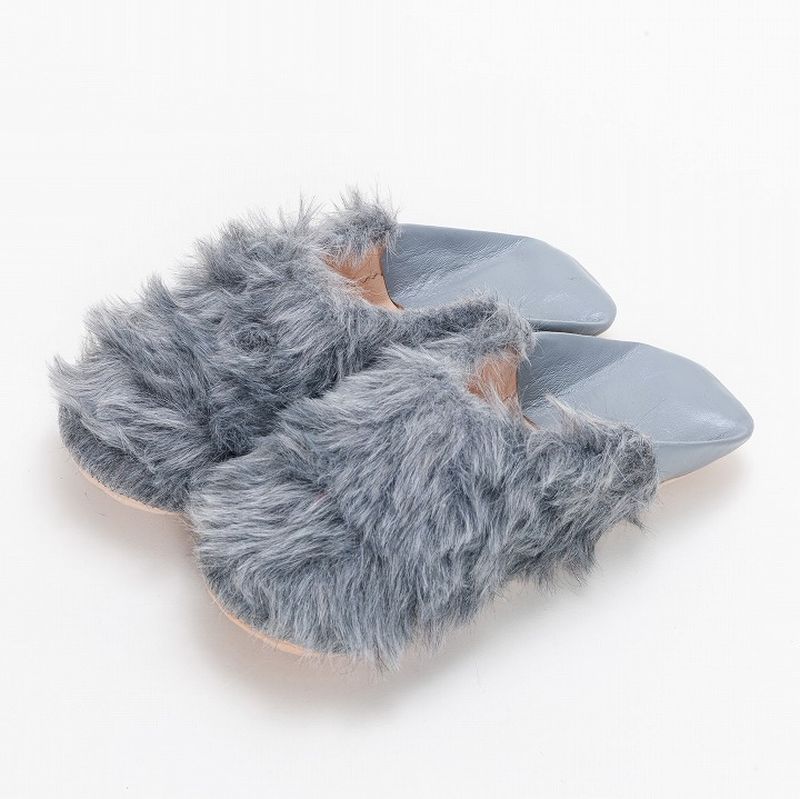 エコファーバブーシュ グレー