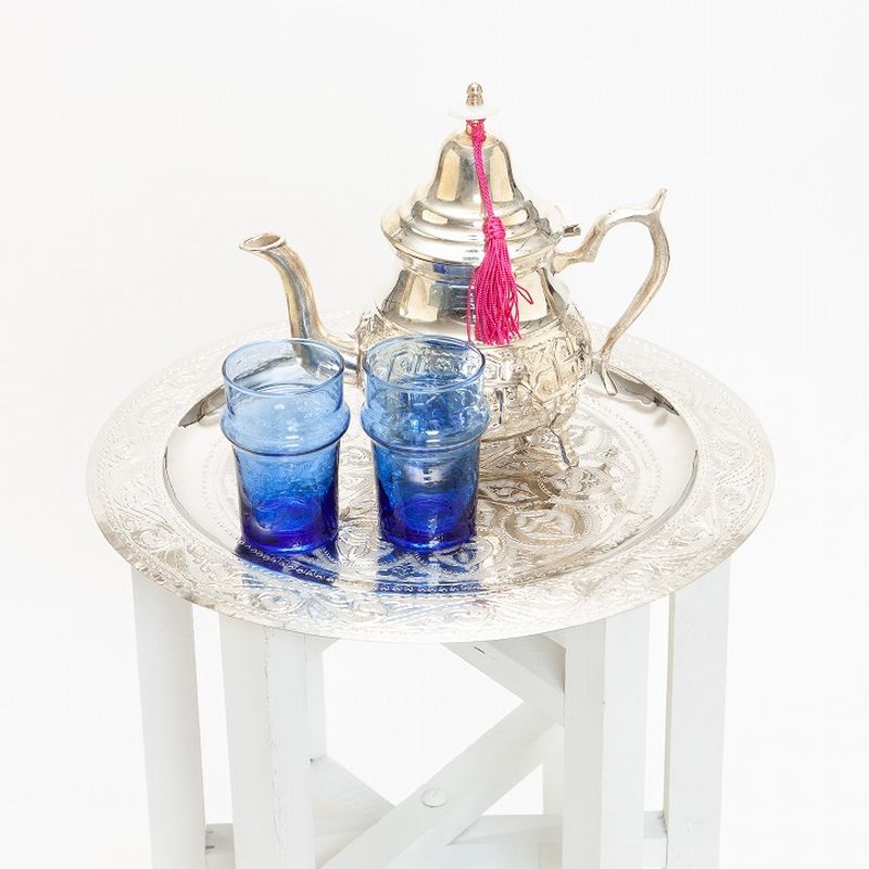 シルバートレーテーブルセット ホワイト