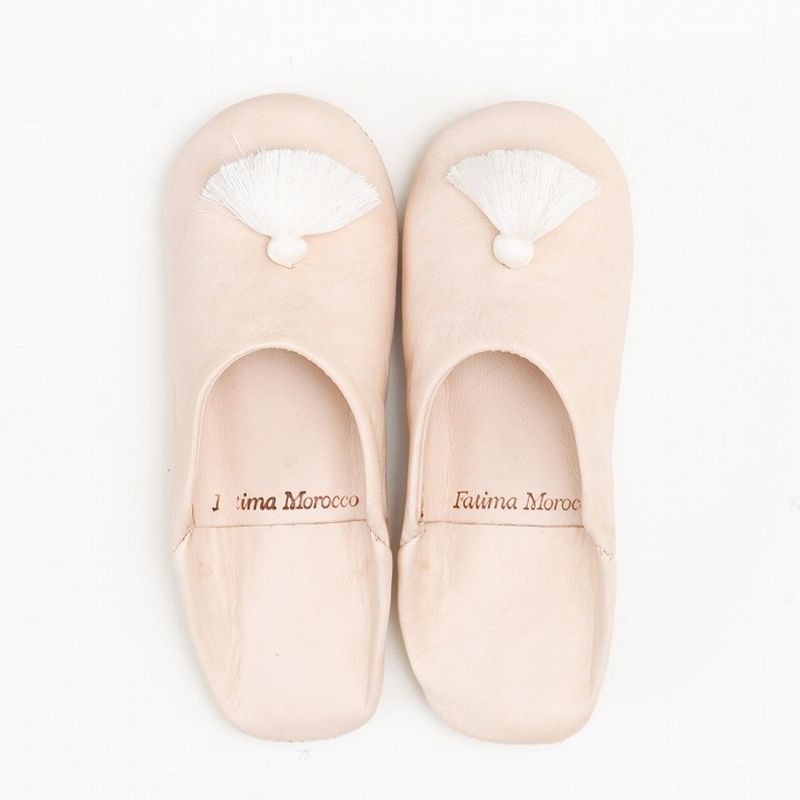 キッズタッセル バブーシュ　ナチュラル