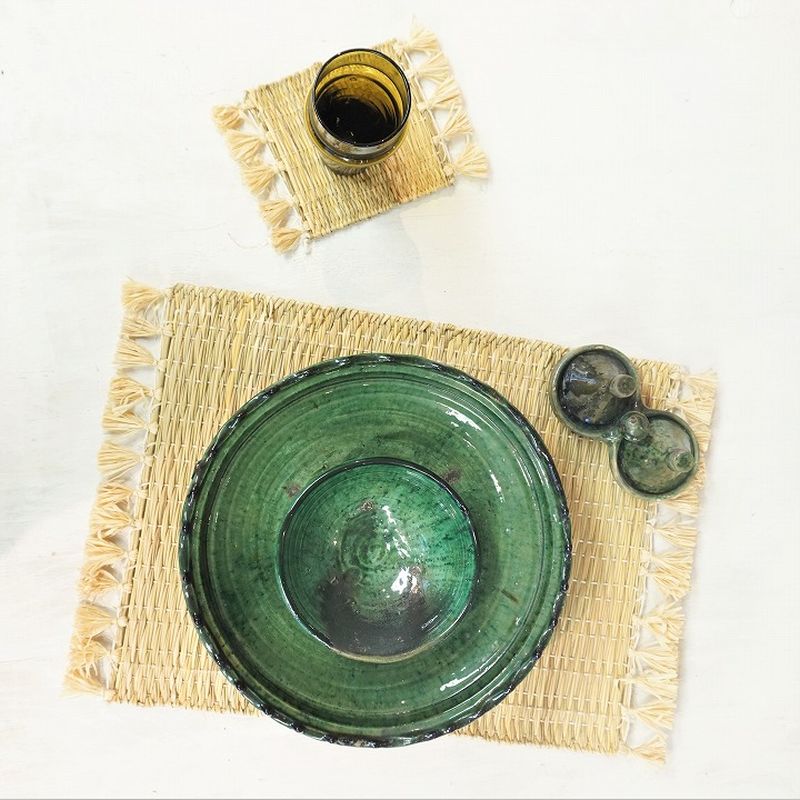 フリンジラフィア　ゴザランチョンマット