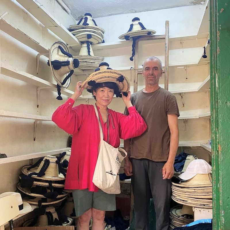 ポンポン帽子 | 大原真樹セレクト | FATIMA MOROCCO