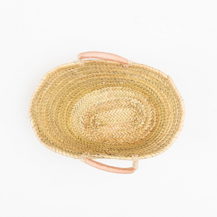 ハートフリンジバスケット　ホワイト