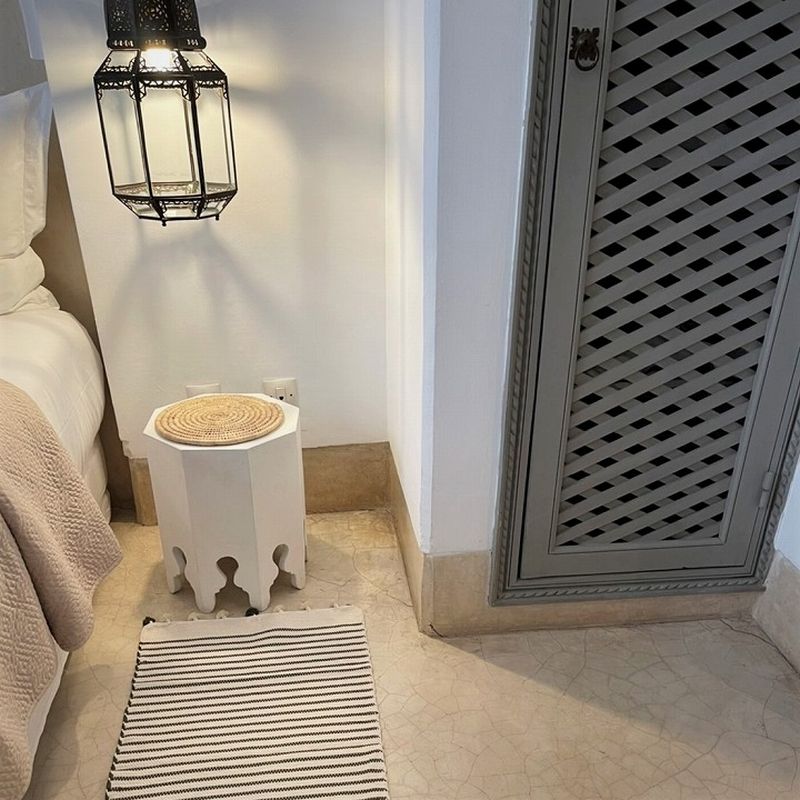 ポンポンバスマット ベージュ