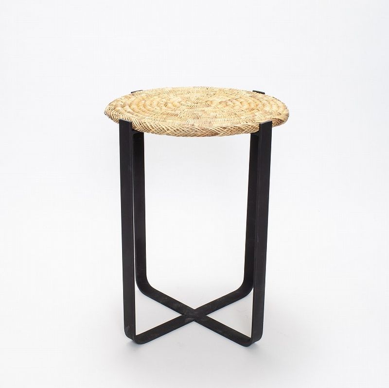 アイアンラウンドテーブルM ブラック