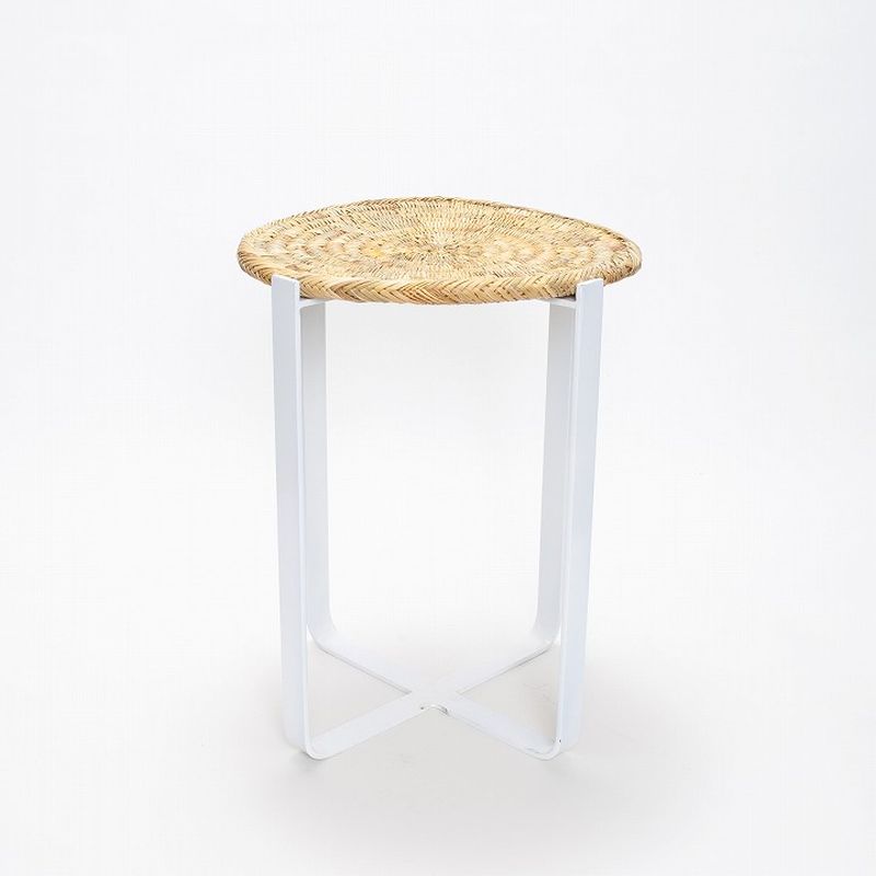 アイアンラウンドテーブルM ホワイト