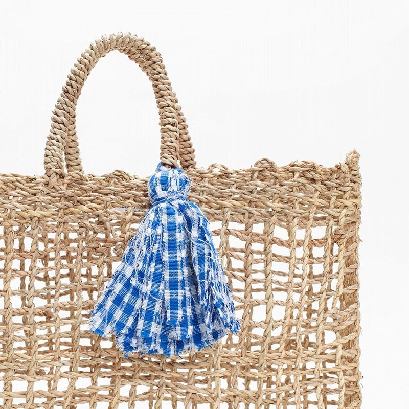 ギンガムフリンジタッセル