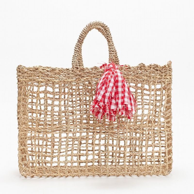 ギンガムフリンジタッセル