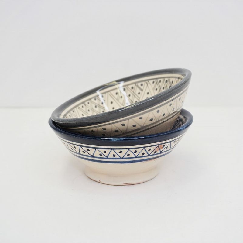 アラブ　エルサレム陶器 Arabic Printed Ice Blue - KARL-LEIMON Watches