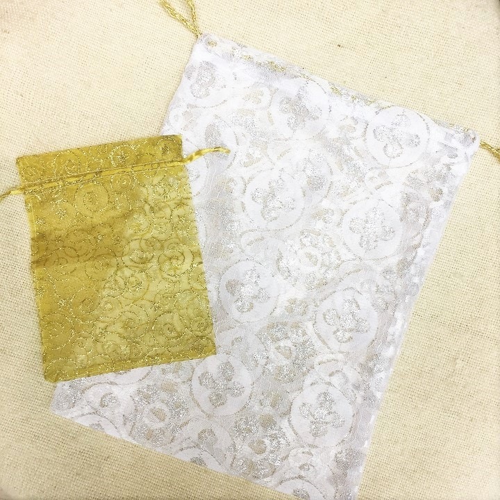 個別ラッピング　巾着型ギフトバッグ