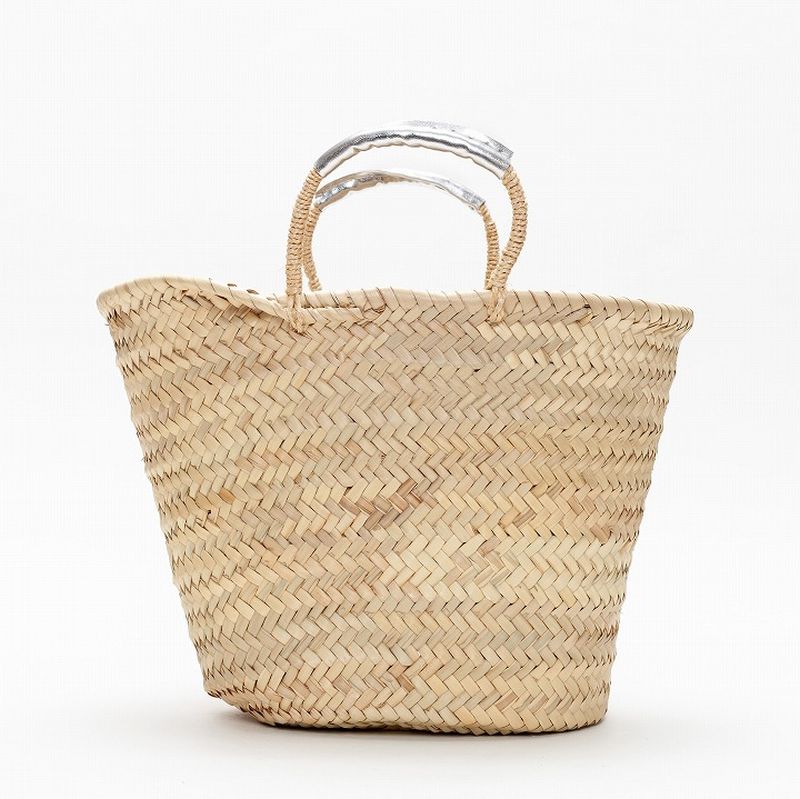 タッセルメッセージバスケットL ターコイズ