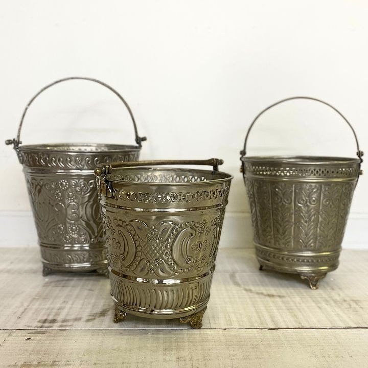 アンティークバケツ S