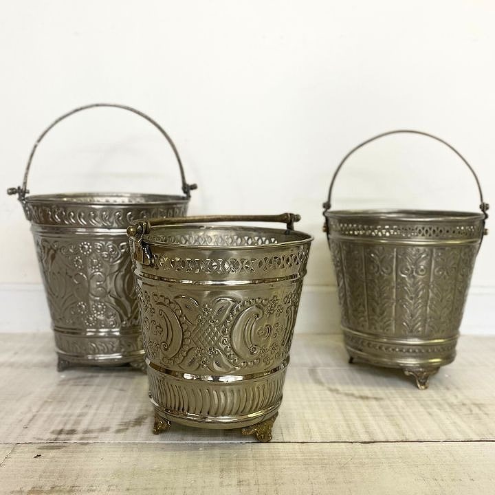 アンティークバケツ M | インテリア | FATIMA MOROCCO