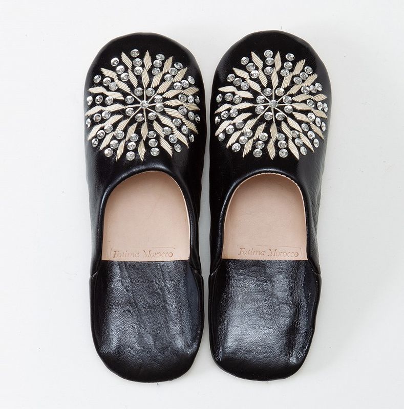 サブラスパンコール バブーシュ ブラック