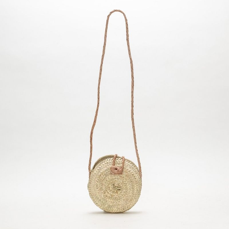 ミニラウンドポシェット ナチュラル