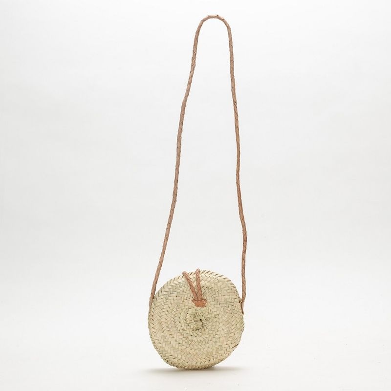 ミニラウンドポシェット ナチュラル