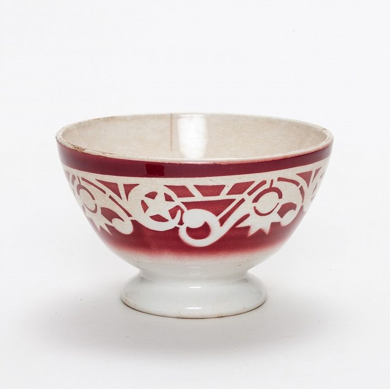 アンティーク カフェオレボウル