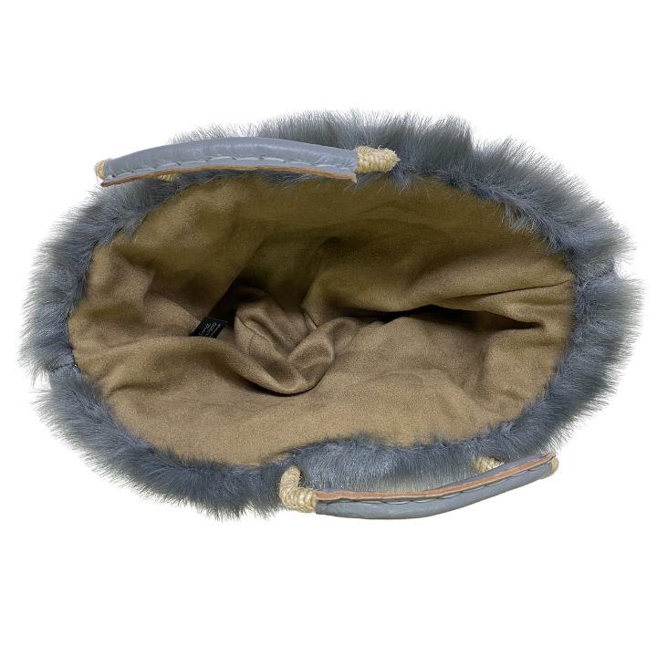 エコファーバスケットL グレー