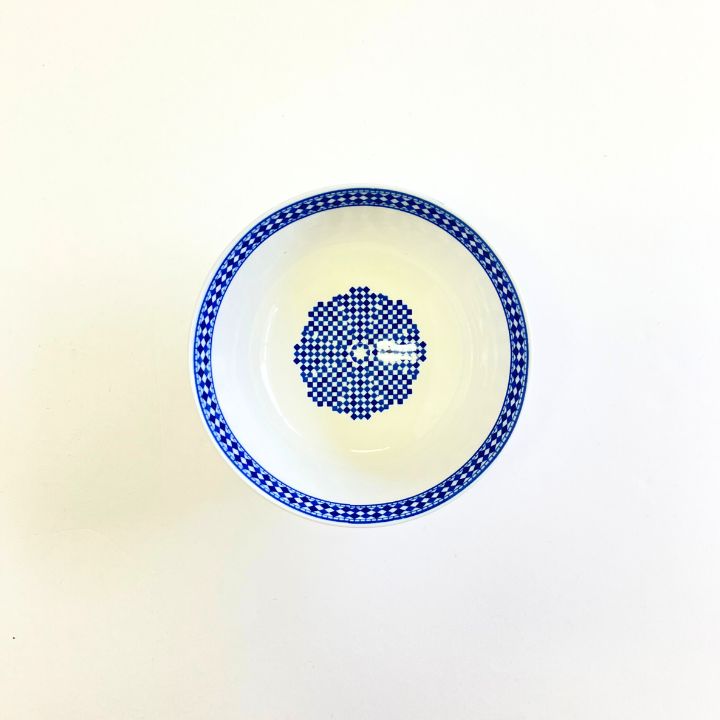 【モロッコ3大陶器/フェズ】コセマ　ボウル　フェズブルー