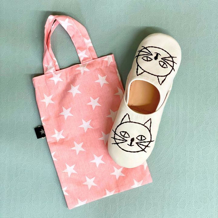 スター柄バブーシュバッグ
