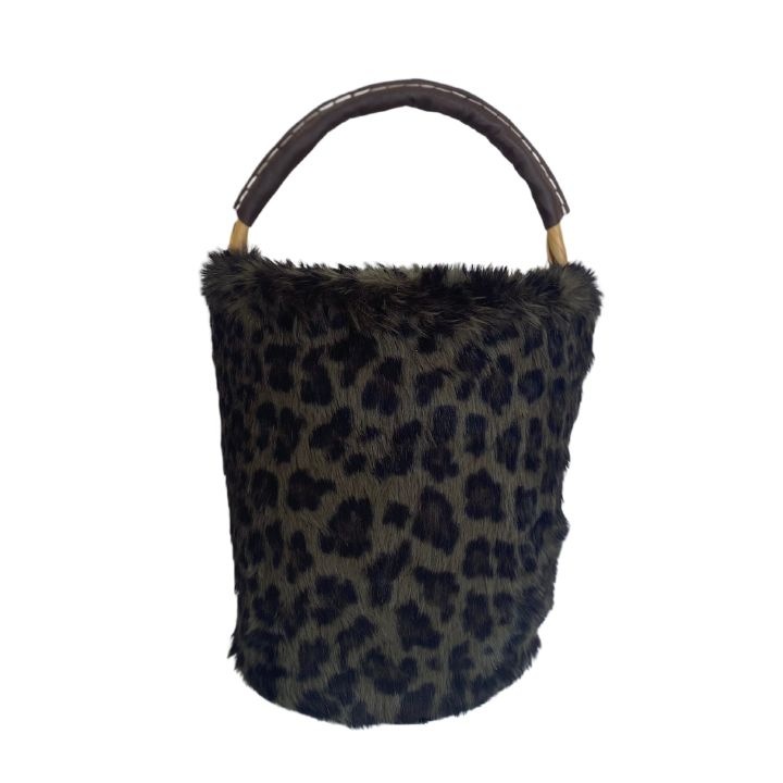 エコファーリードバスケット カーキ