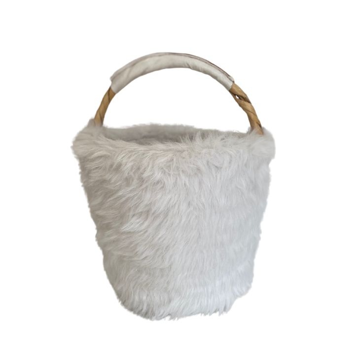 エコファーリードバスケット ホワイト