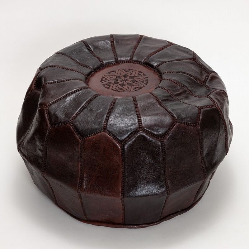 スタンダードプフ ブラウン