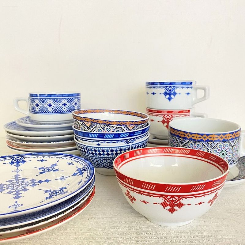 【モロッコ3大陶器/フェズ】コセマ ボウル ソレイユ