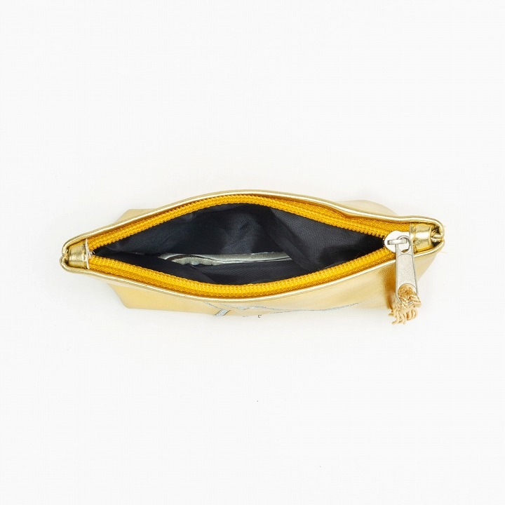 ホッブポーチミニ　ゴールド