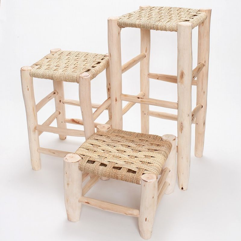 ナチュラルスツールL | インテリア | FATIMA MOROCCO