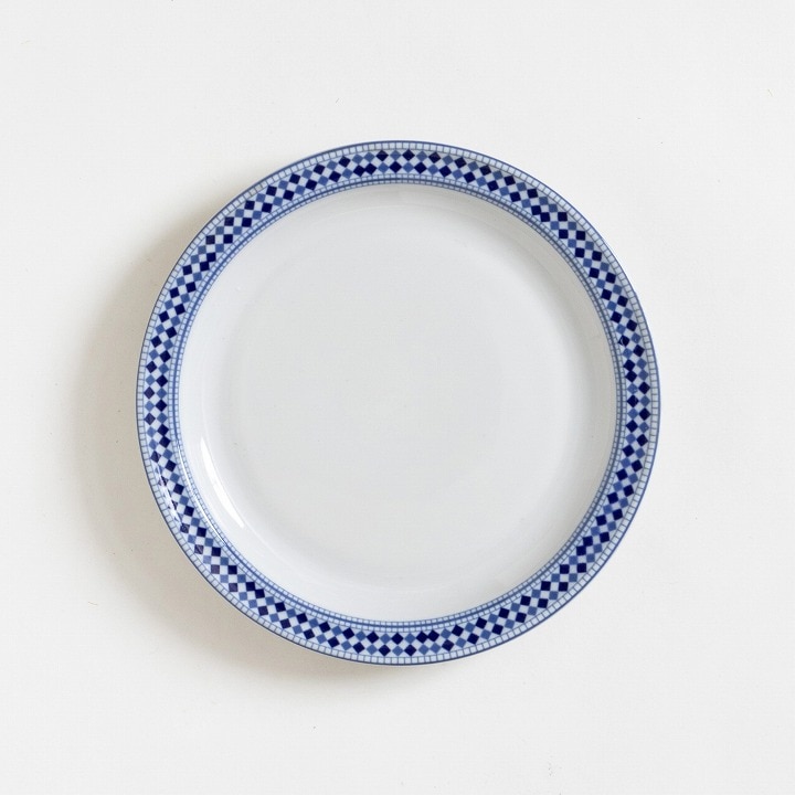 【モロッコ3大陶器/フェズ】コセマ プレートS フェズホワイト