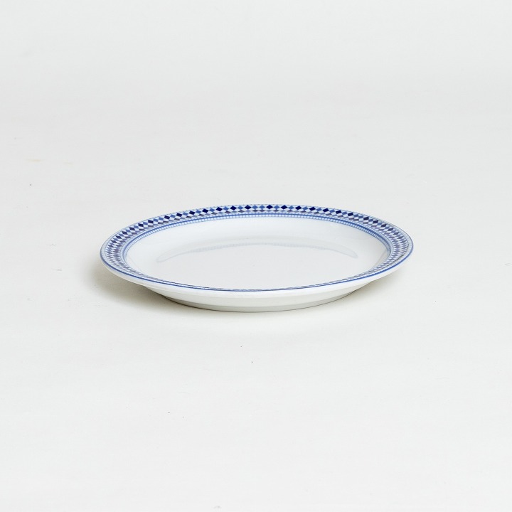 【モロッコ3大陶器/フェズ】コセマ プレートS フェズホワイト