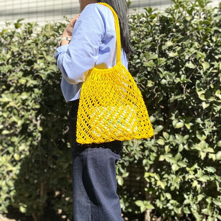 マクラメバッグM