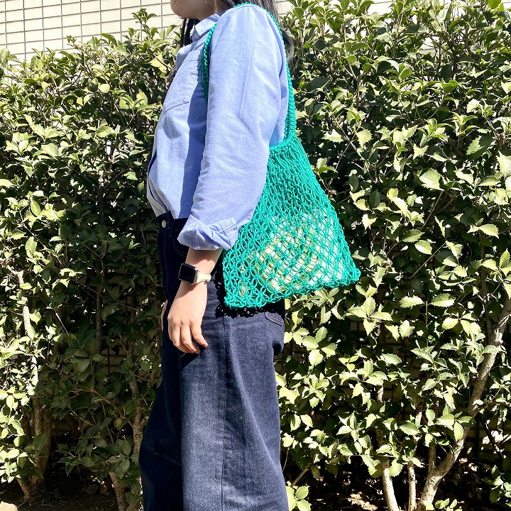 マクラメバッグM