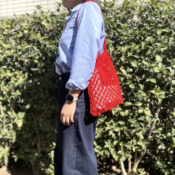 マクラメバッグM