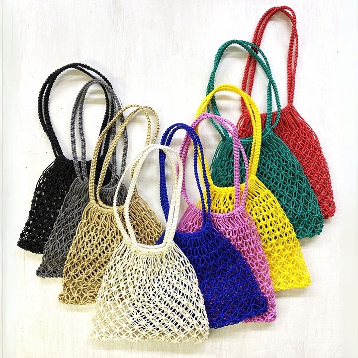 マクラメバッグM