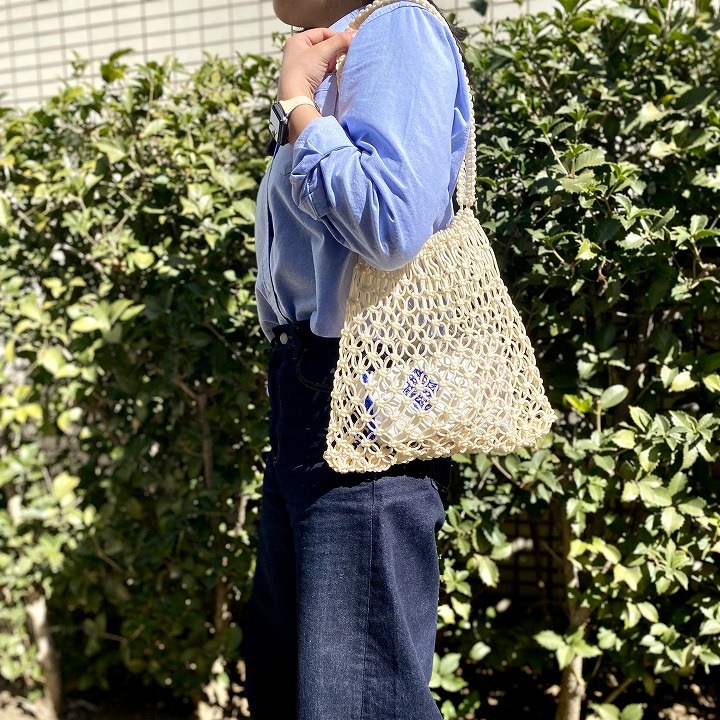 マクラメバッグM | エコバッグ | FATIMA MOROCCO